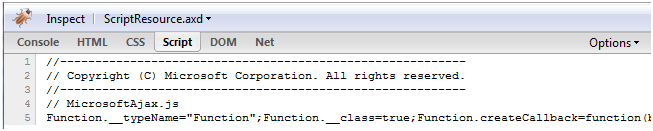 Figure 1 - MicrosoftAjax.js