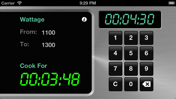 WattTimeIsIt Microwave Converter